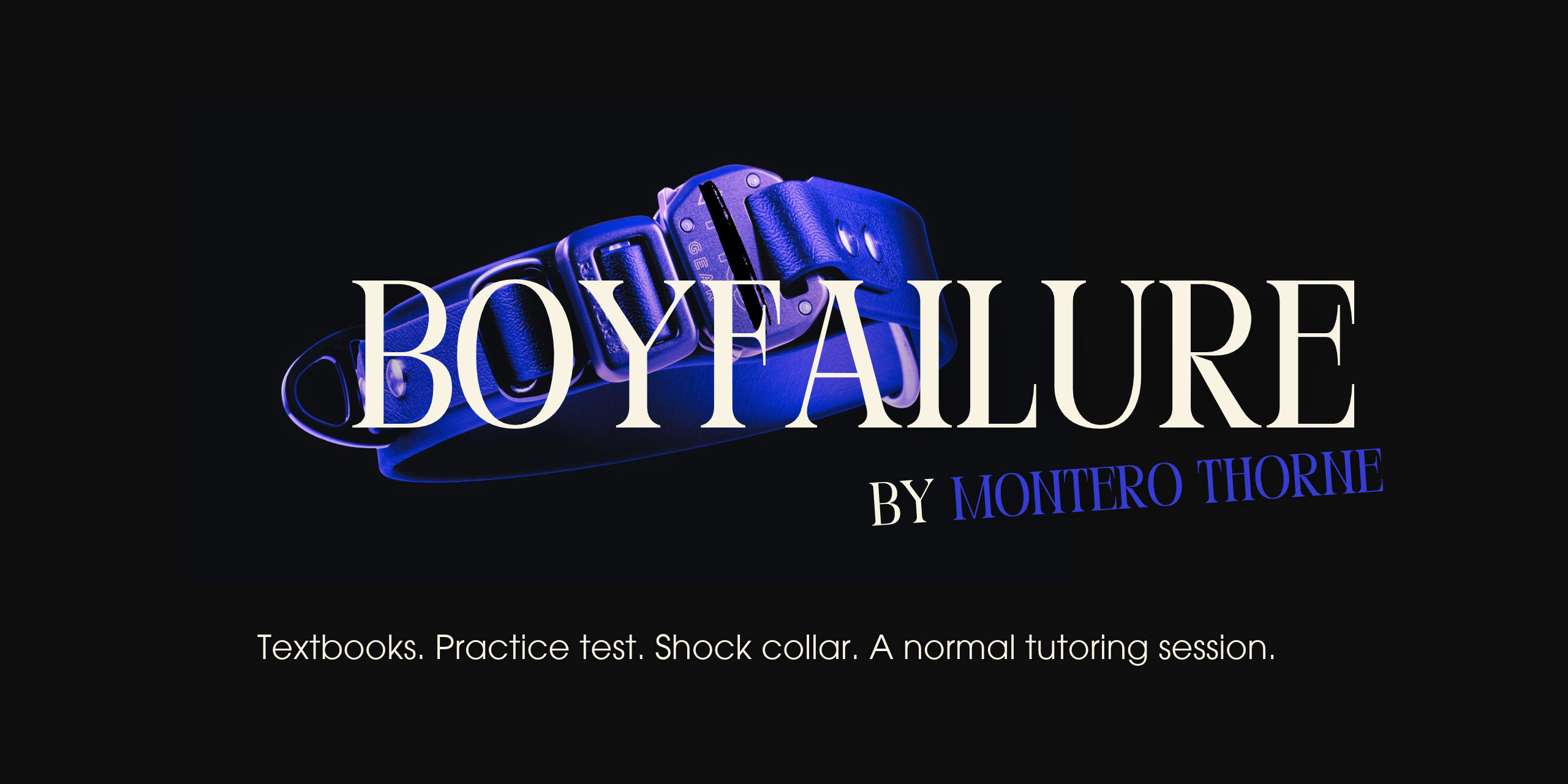 BOYFAILURE (novelette) release!